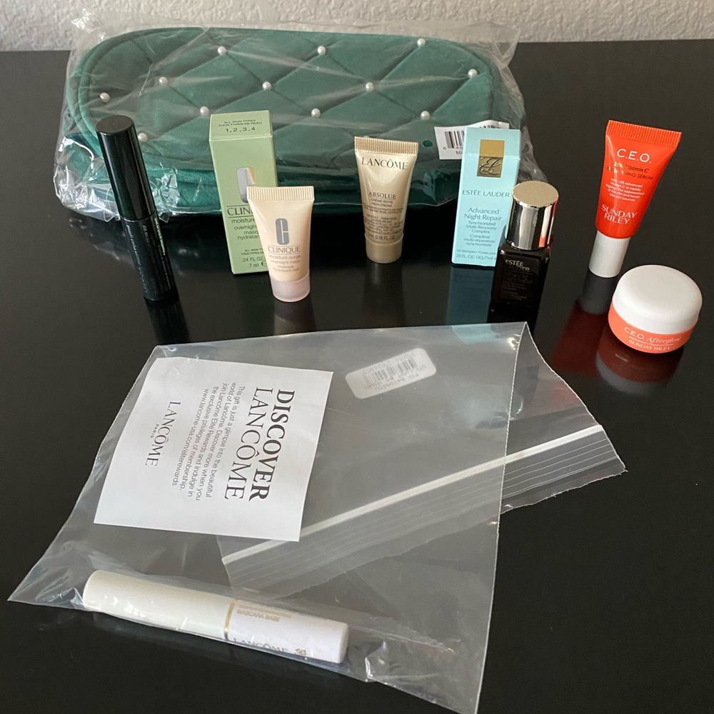 Lancôme, Clinique, Estée Lauder & Sunday Riley